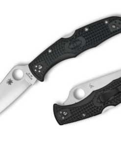 Spyderco C10PBK Endura 4 VG10 Plainedge Blade with Black FRN Lightweight Handles