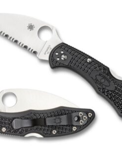 Spyderco C11FSWCBK Delica 4 Black Wharncliffe FRN Knife