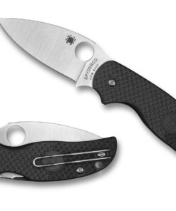 Spyderco C123PBK Sage 5 FRN Lightweight Plain Edge Knife