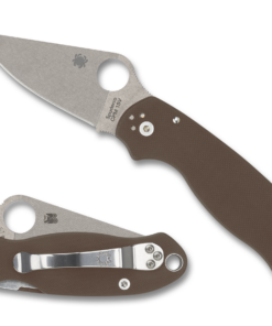 Spyderco PARA 3 Brown G10 CPM15V Sprint Run