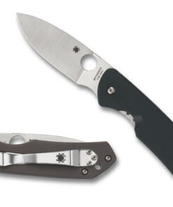 Spyderco C232GTIP Brouwer Knife, CPM S30V Plain Blade, Green G10 Handle