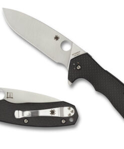 Spyderco C234CFP Amalgam Plain Edge Carbon Fiber Knife