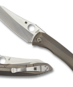 Spyderco Paysan Rassenti Titanium Knife