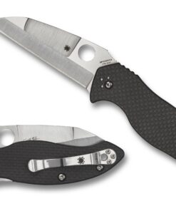 Spyderco C248CFP Canis with Carbon Fiber/G10 and Wharncliffe S30V Blade