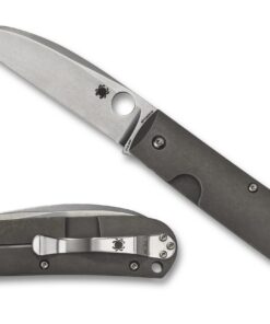 Spyderco C249TIP Swayback Wharncliffe with Titanium and R.I.L.