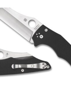 Spyderco C253GP YoJumbo Folder Plainedge Black G-10 Handle