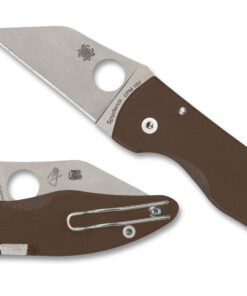 Spyderco C264GPBN15V MicroJimbo Brown G-10 CPM 15V SPRINT