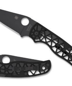 Spyderco C266BKALBKP Edgerati Black Blade