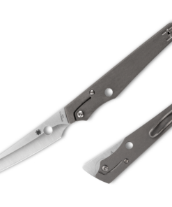 Spyderco C273TIP COBOL SLIPIT Folder with M390 Blade and Titanium Handles
