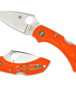 Spyderco C28POR2 Dragonfly 2 Plain Edge Orange FRN