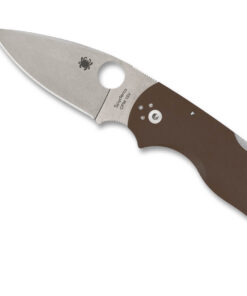 Spyderco C41GPBN15V5 Native 5 Brown G-10 CPM 15V SPRINT