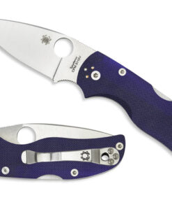 Spyderco C41GPDBL5 Native 5 Dark Blue CPM-S110V
