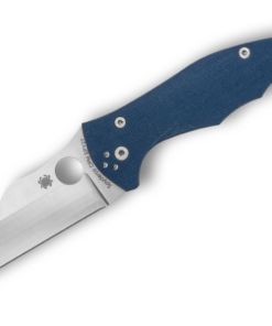 Spyderco C85GPCBL2 Yojimbo 2 Folder with SPY27 Blade and Cobalt Blue G-10 Handle