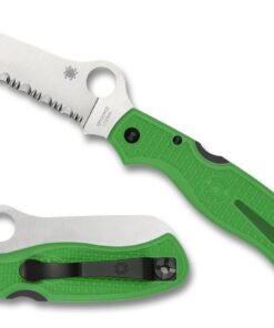 Spyderco C89FSGR Atlantic Salt Green Lightweight LC200N SpyderEdge