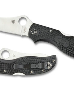 Spyderco C90PBK2 Stretch 2 Light Weight Black Plainedge