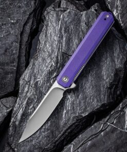 We Knife - CIVIVI Chronic Liner Lock Flipper G10 Purple Knife