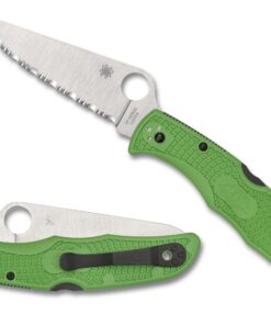Spyderco C91FSGR2 Pacific Salt 2 Green LC200N SpyderEdge