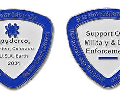 Spyderco COIN2024 2024 Challenge Coin