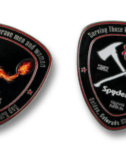 Spyderco COINFD2022 Fire Dragon Coin 2022 Challenge Coin