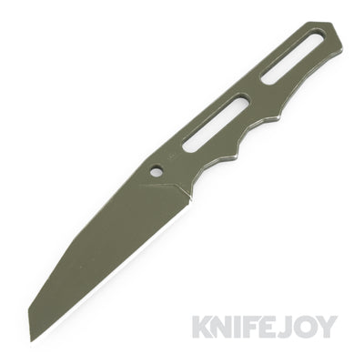 Zach Wood Custom Tools Mini Terror Bird Olive Green Cerakote Fixed Blade with Ulticlip Sheath