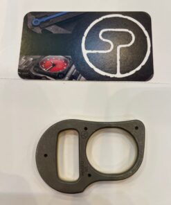 Serge Knives X-3 Titanium Frame Bottle Opener with Ivory Micarta Scale