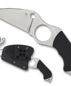 Spyderco FB14P6 Swick 6 Small Plain Edge Black G-10 Knife