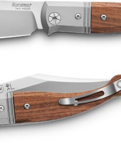 Lionsteel LSTGT01ST Gitano Hunter Santos Wood Slip Joint Knife