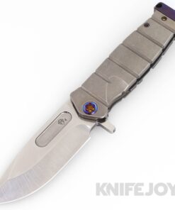 Medford Knives USMC FF S45VN Tumbled Blade with Old School Tumbled Handles/ Flamed Hardware and Clip