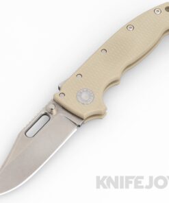 Demko Knives AD20 KnifeJoy Exclusive Bowie 20CV Blade with Tan G10 Handles