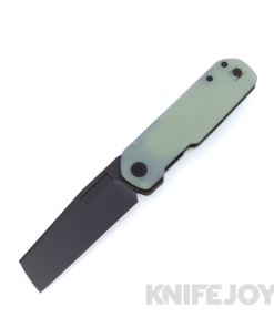 Vero Engineering Avid 2 Blackwash S45VN Cleaver Blade with Jade G10 Handles