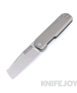 Vero Engineering Avid 2 Hand Satin S45VN Cleaver Blade with Titanium Handles
