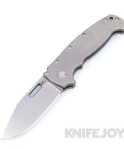 Demko Knives MGAD20 XXX Drop Point 3V Blade with Smooth Handles
