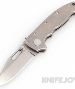 Demko Knives AD20 KnifeJoy Exclusive Bowie 20CV Blade with All Titanium Smooth Handles