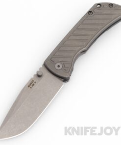 McNees Knives PM Mac2 3.5" Matte Stonewash Magnacut Blade and Atomic Stonewash Fastback Handles