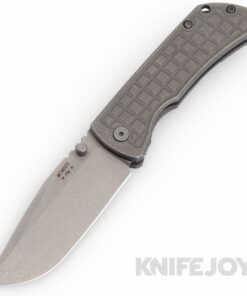 McNees Knives PM Mac2 3.5" Matte Stonewash Magnacut Blade and Matte Stonewash Atomic FRAG Handles
