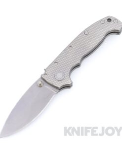 Demko Knives MGAD20S MagnaCut Barong Blade with Textured Titanium Handles