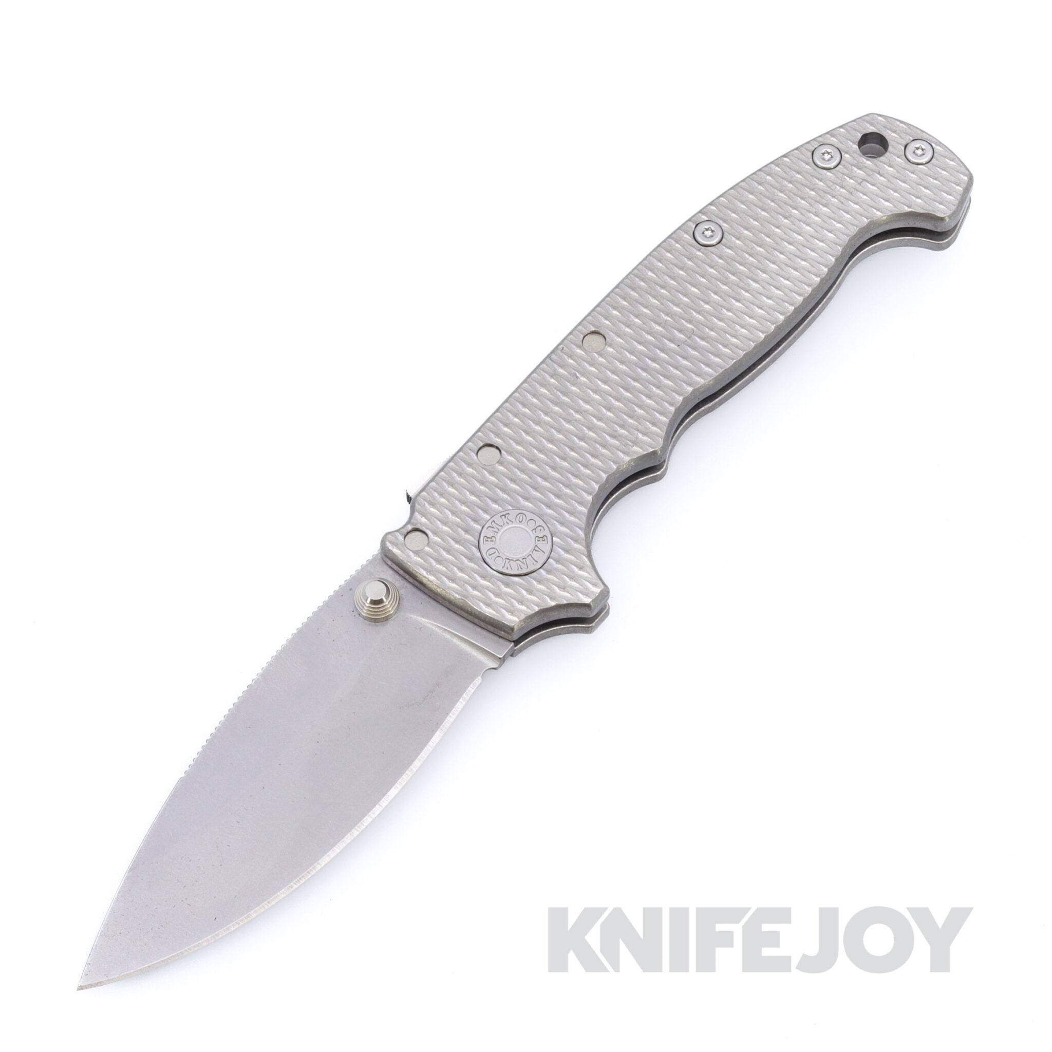 Demko Knives MGAD20S MagnaCut Barong Blade with Textured Titanium Handles
