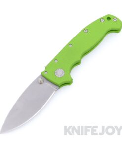 Demko Knives MGAD20S MagnaCut Barong Blade with Neon Green Textured G10 Handles