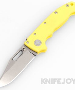 Demko Knives AD20 KnifeJoy Exclusive Bowie 20CV Blade with Yellow Number 1 G10 Handles