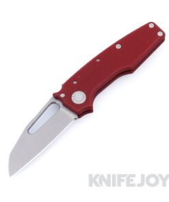 Demko Knives MGAD22 Sharks Foot MagnaCut Blade with Red G10 Handles
