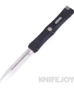 MICROTECH MARFIONE SELECT 1152-10MS1 NEMESIS IV – DOUBLE EDGE M390MK – STONEWASH FINISH HARDCOAT ANODIXED AIRCRAFT ALLOY DOUBLE VAPOR BLAST