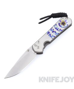 Chris Reeve Knives Small Sebenza 31 Drop Point MagnaCut Blade - Unique Design with Amethyst