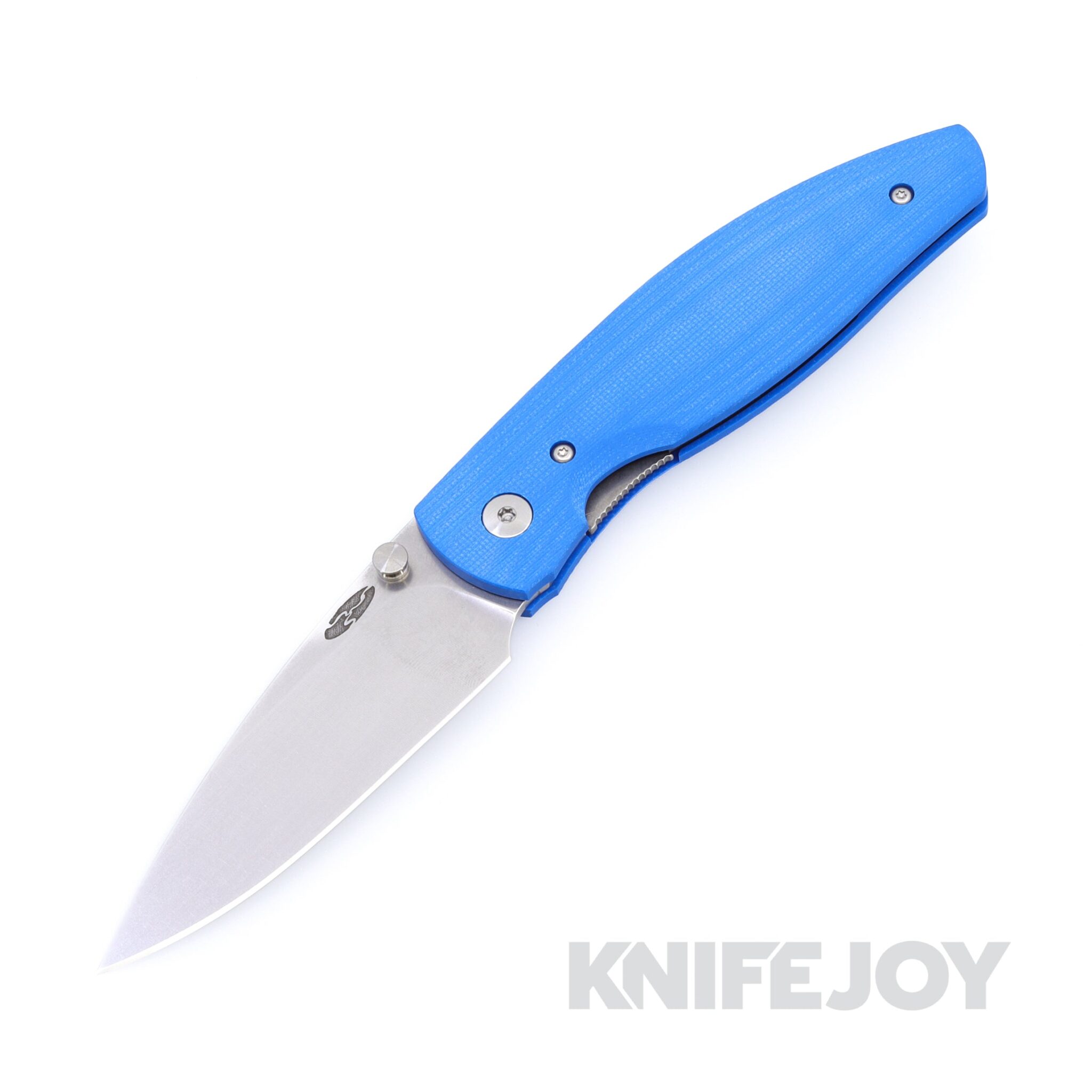 Three Rivers Mfg Atom MagnaCut Blade Royal Blue 3D Contoured G10 Scales