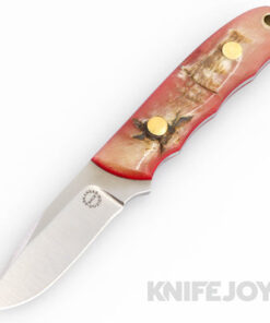 Dozier Knives Custom Fixed Blade Model K-9 Personal Utility D2 Blade with Sheep Horn Handles