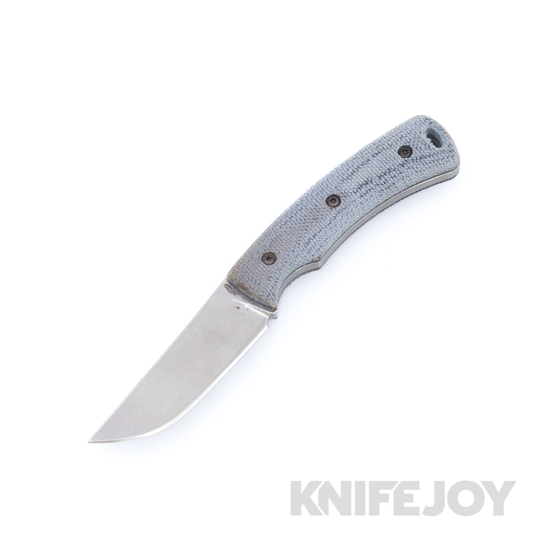 Three Rivers Mfg Tagalong Fixed Blade MagnaCut Blue Denim Micarta