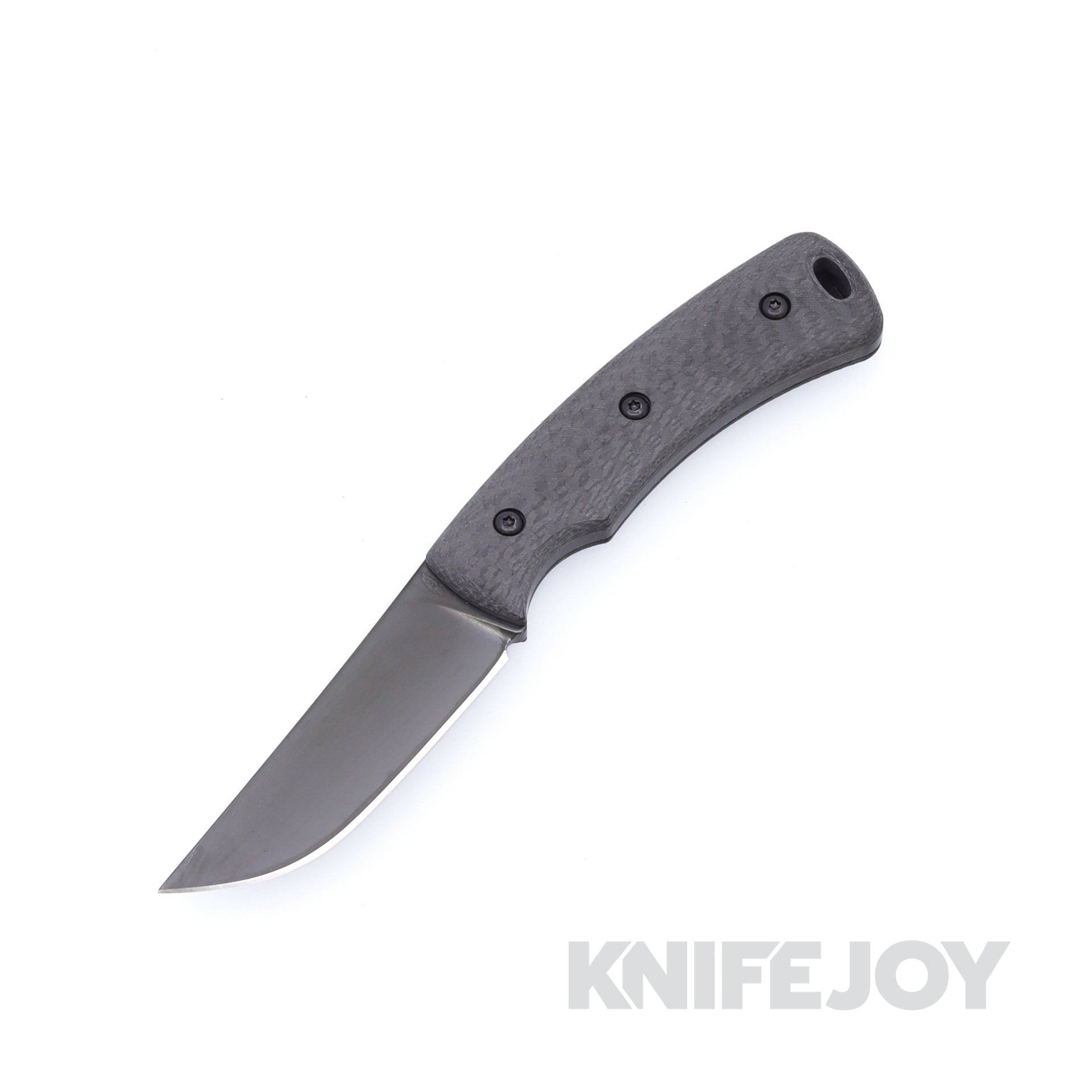 Three Rivers Mfg Tagalong Fixed Blade DLC Coated MagnaCut Carbon Fiber