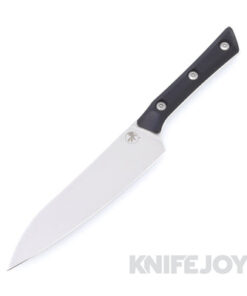 MICROTECH  3400-10BK Utility Kitchen Knife Stonewash Black G-10