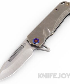 Medford Knives Proxima S35VN Tumbled Blade with Tumbled Handles/ Flamed HW and Clip