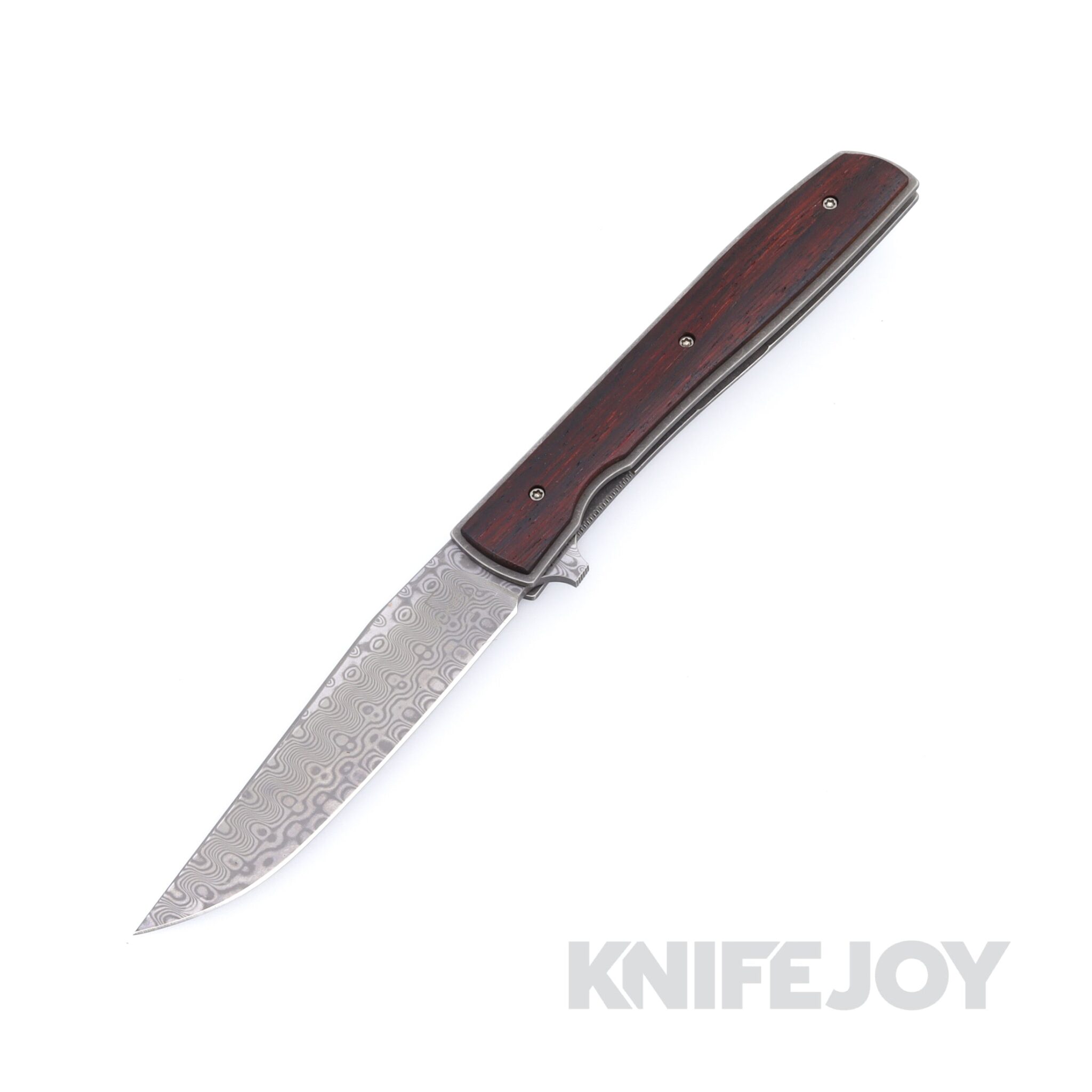 BOKER KNIVES BOKER PLUS URBAN TRAPPER COCOBOLO SCALES DAMASCUS BLADE 01BO176DAM