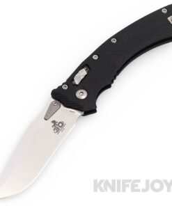 MICROTECH 137RL-10FLGTBK30 Amphibian RAM-LOK 30th Anniversary Folder Stonewash Standard Blade with Fluted Black G10 Handles